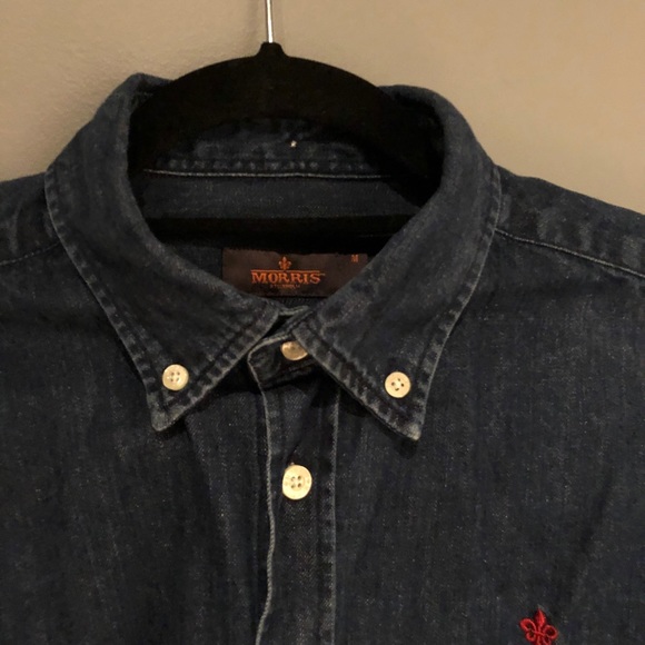Morris Stockholm denim button down - Picture 2 of 6